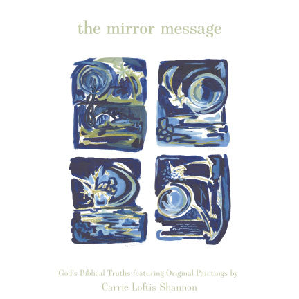 Midnight Mirror Message 4" with Acrylic Frame