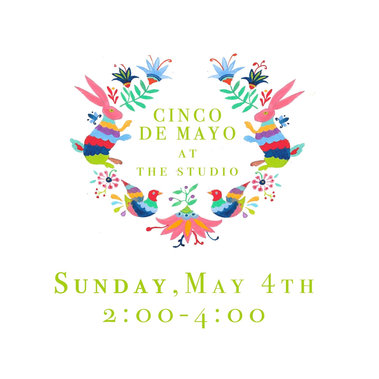 SUNDAY CINCO DE MAYO Herb & Painting Master Class