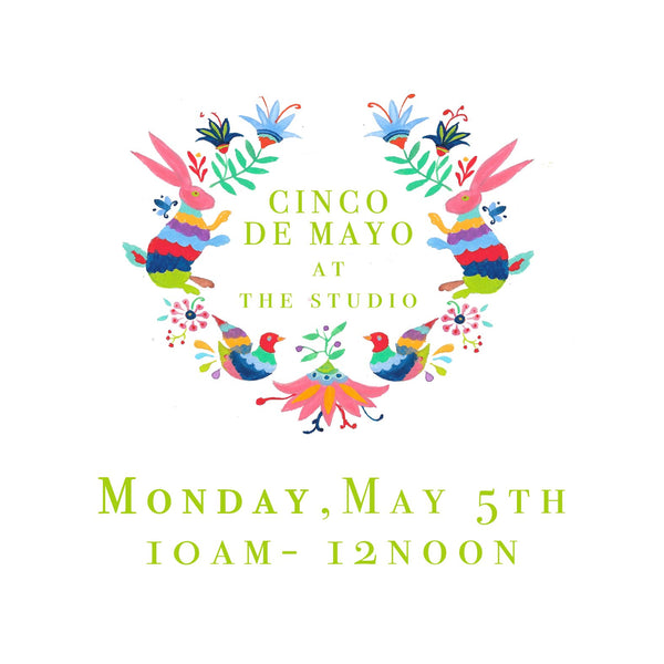 MONDAY CINCO DE MAYO Herb & Painting Master Class