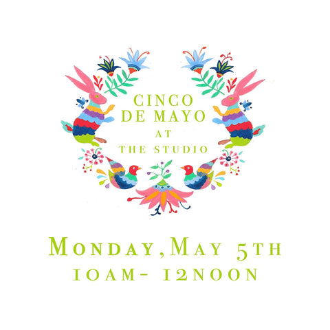 MONDAY CINCO DE MAYO Herb & Painting Master Class