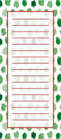 Christmas List Notepad