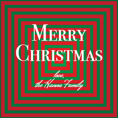 Merry Christmas Gift Tag Stickers