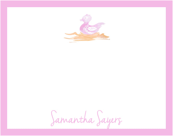 Baby Duck Note Card set