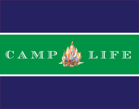Camp Life Boy Postcard