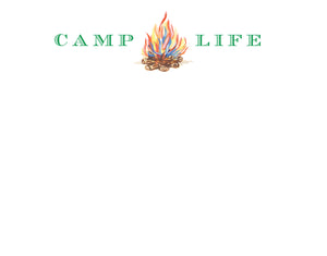 Camp Life Note Card - Boy