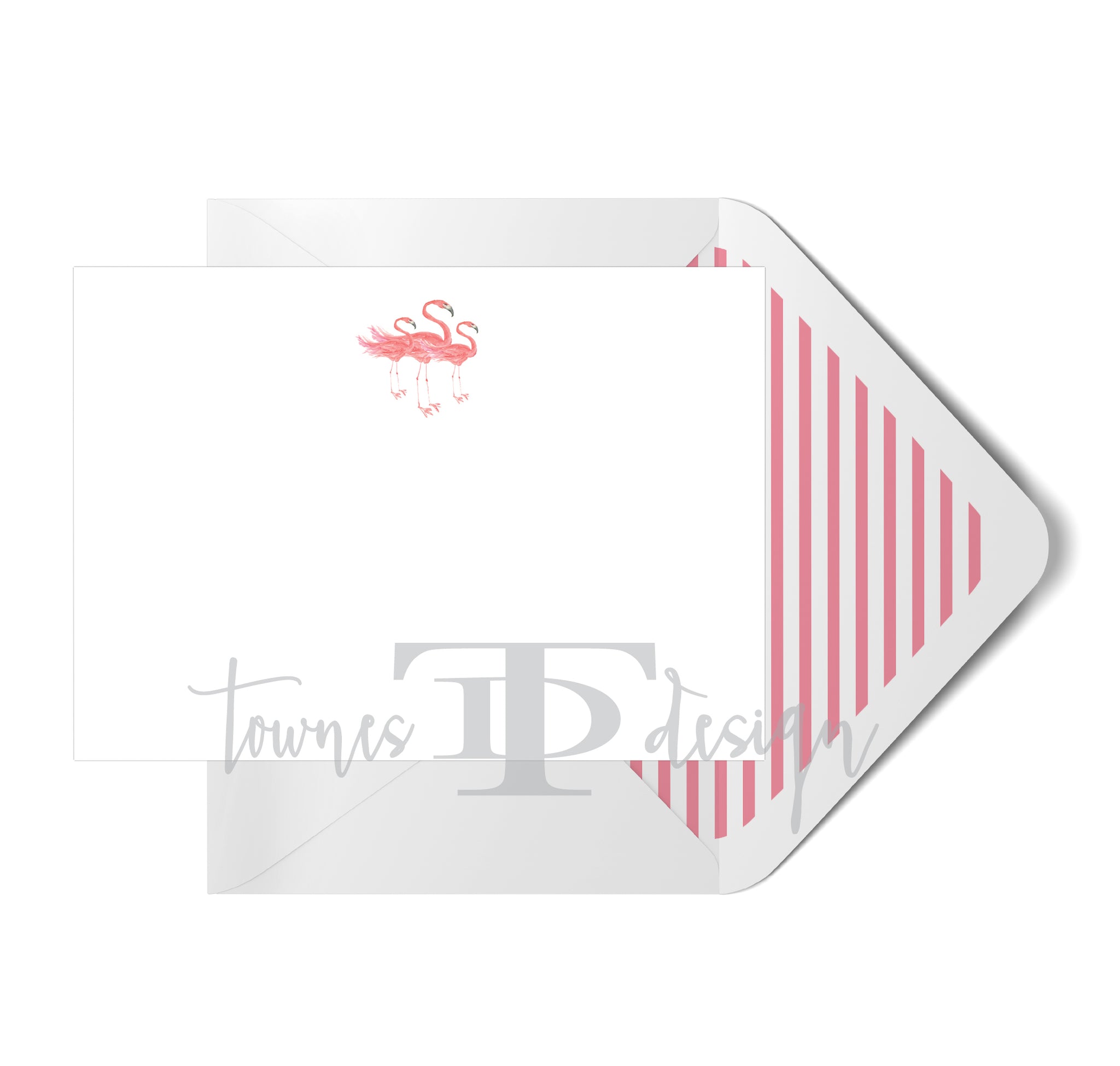 Flamingo Note Card set
