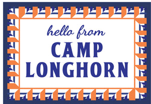 Camp Longhorn Postcard