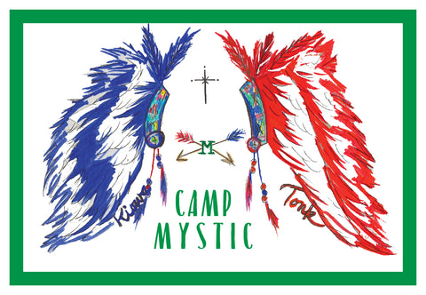 Mystic Headdress Postcard