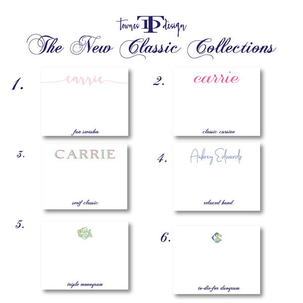End of year SPECIAL!! Classic Collections Note Set