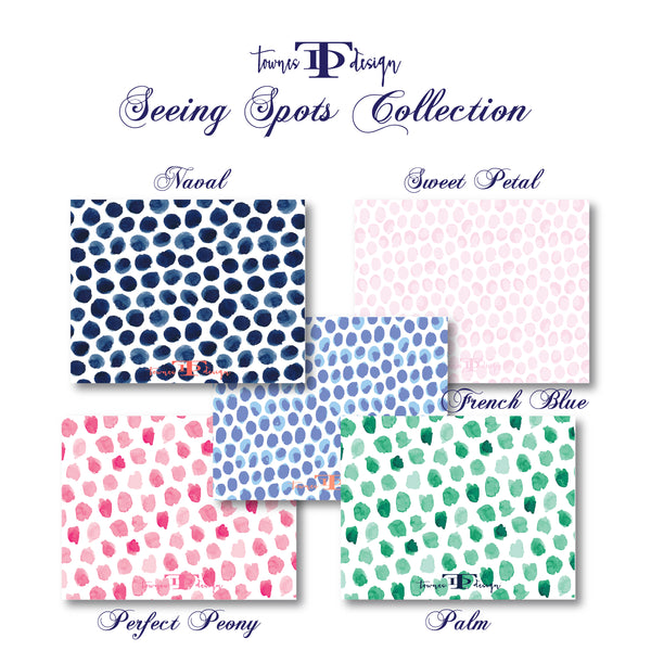 SEEING SPOTS Classic Personalized  Collections Note Set